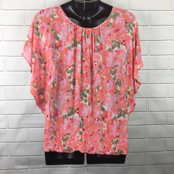 Cato Woman Butterfly Boho Top Size 18/20W - Picture 5 of 8